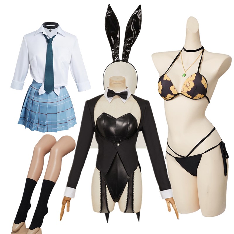Cosplay Anime Bunny Girl - Baju Renang Bikini Cosplay Kitagawa Marin