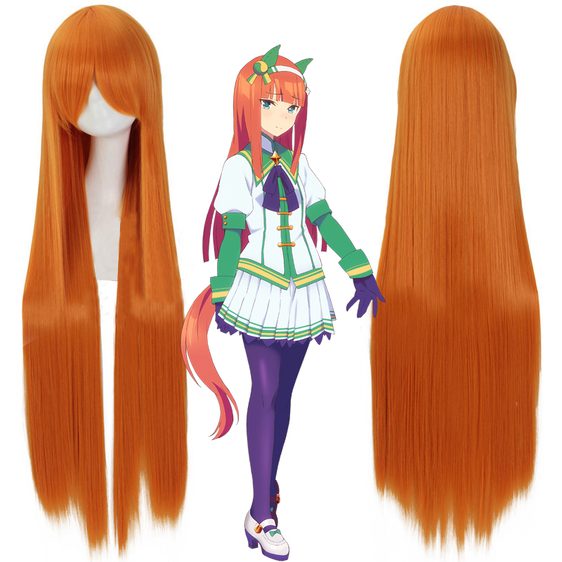 Anime Cosplay Orange Hair - Wig Cosplay Pretty Derby Maiden 02: