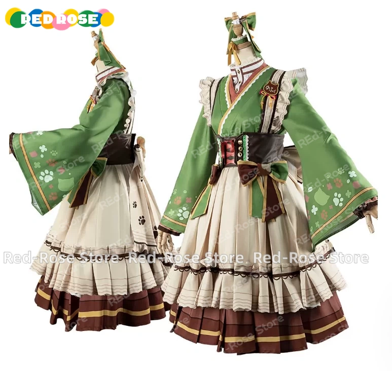 Anime Cosplay Cafe - 【Disesuaikan】Game Umamusume: Kostum Cosplay Pretty Derby