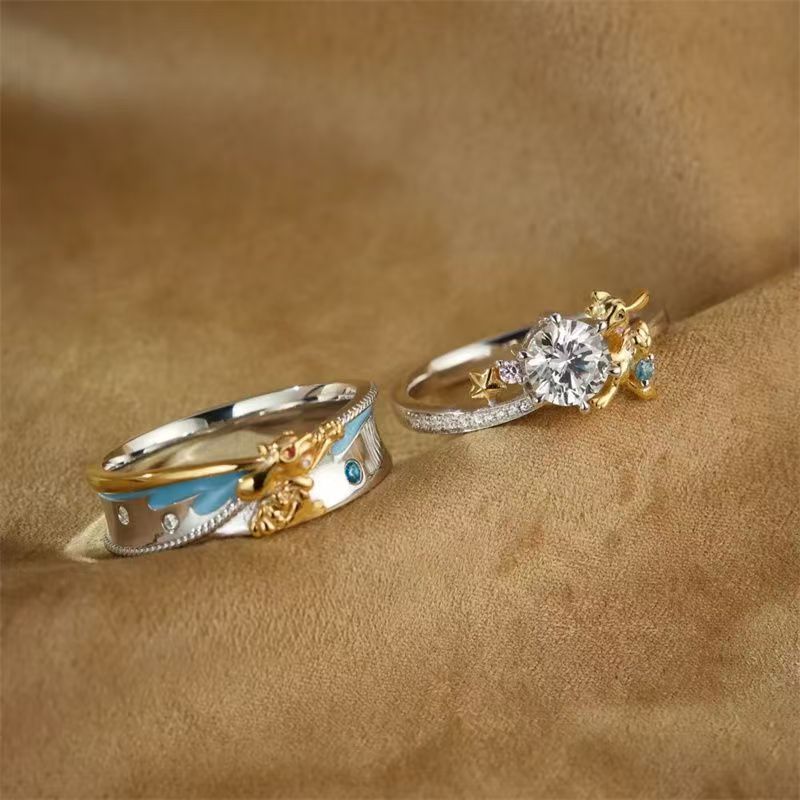 Anime Cosplay For Couples - Cincin Pasangan Pokémon Riolu - Merchandise