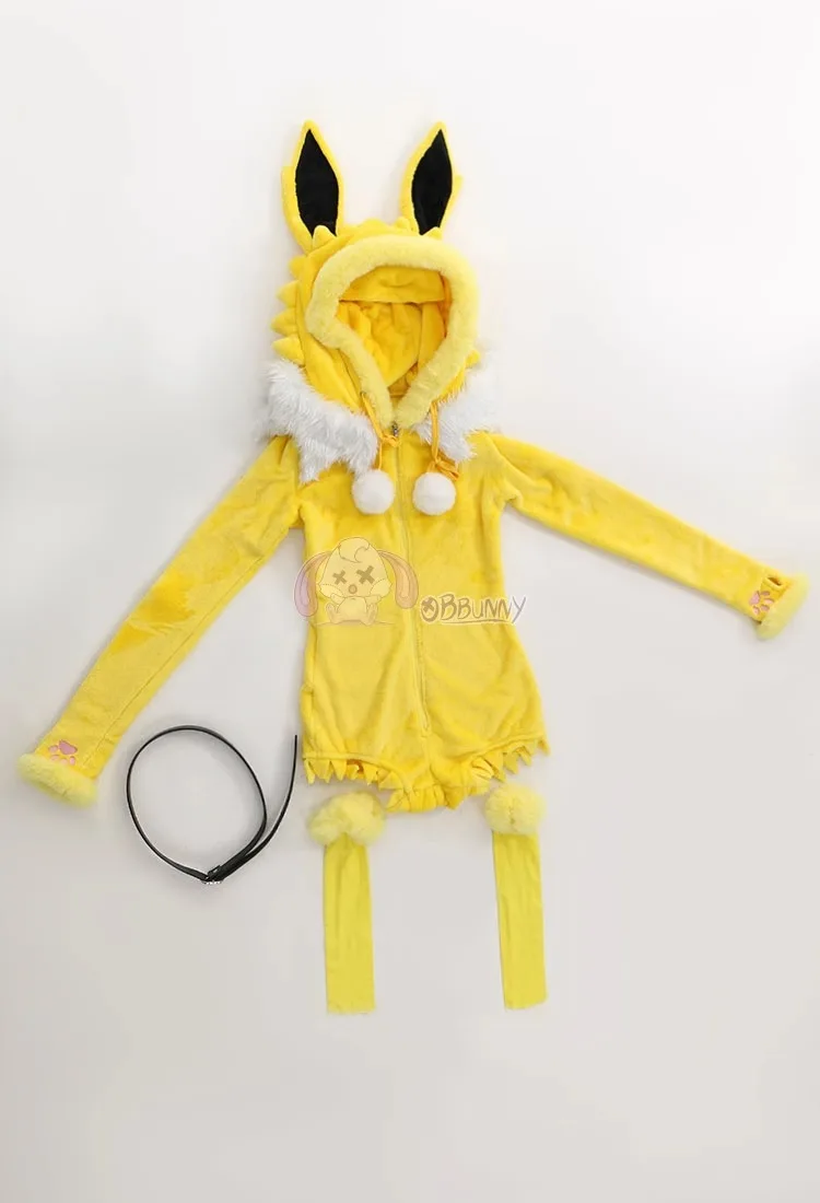 Cosplay Anime Bunny Girl - Kostum Cosplay Jolteon Anime Natal untuk