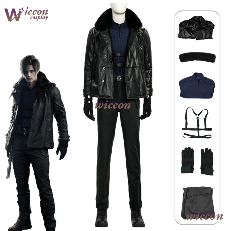 Cosplay Anime Women - Kostum Cosplay Leon·S·Kennedy dari Resident Evil,