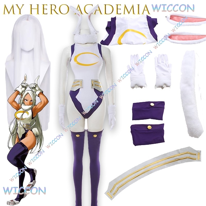 Cosplay Anime Bunny Girl - wona@MyHero Acade Mia Miruko Kostum Cosplay
