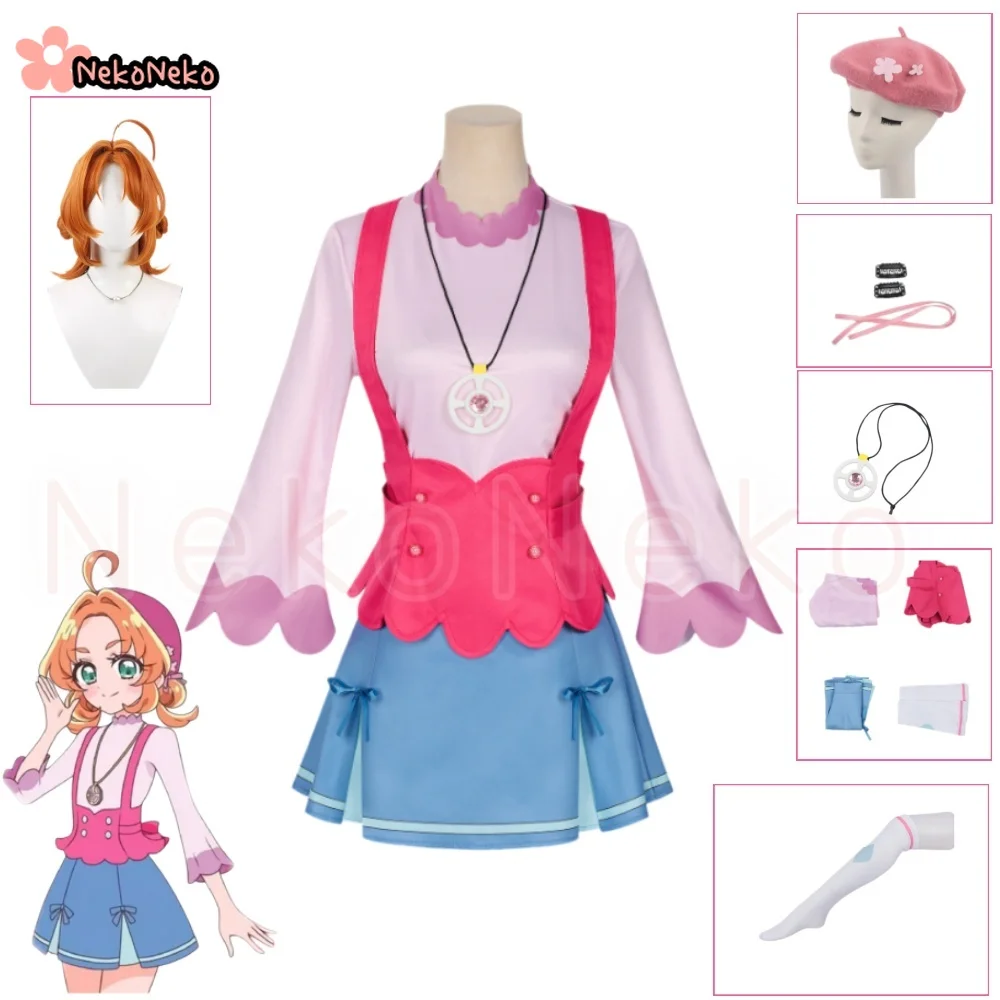 Anime Cosplay Pink - Kostum Cosplay Anime Star Detective Precure