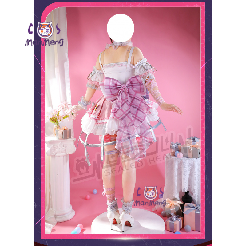 Akiyama Mizuki Amia mzk Kostum - Anime Cosplay Pink ulasan dan harga