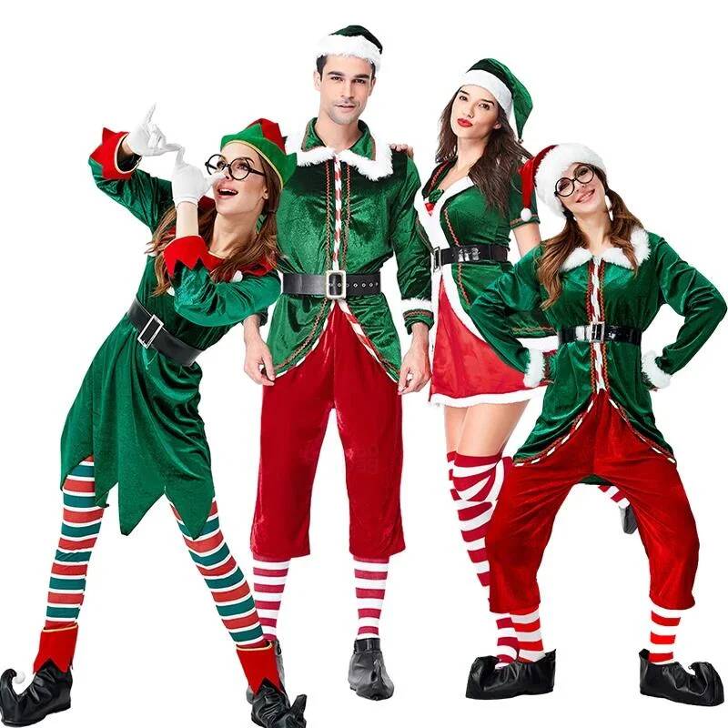 Kostum Cosplay Santa Claus Nat - Anime Cosplay For Couples ulasan dan harga
