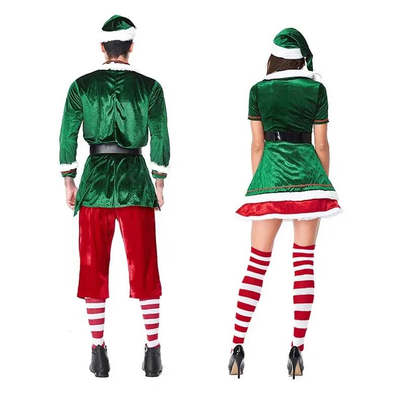 Kostum Cosplay Santa Claus Nat - Anime Cosplay For Couples ulasan dan harga