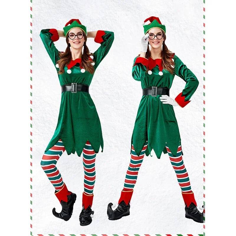 Kostum Cosplay Santa Claus Nat - Anime Cosplay For Couples ulasan dan harga