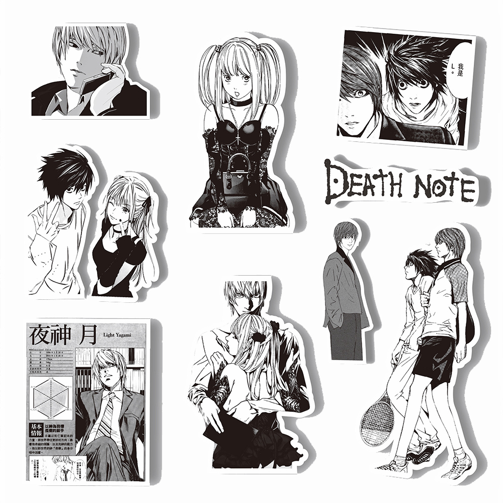 10/30/65 Buah Stiker Anime Hit - Death Note Replica ulasan dan harga