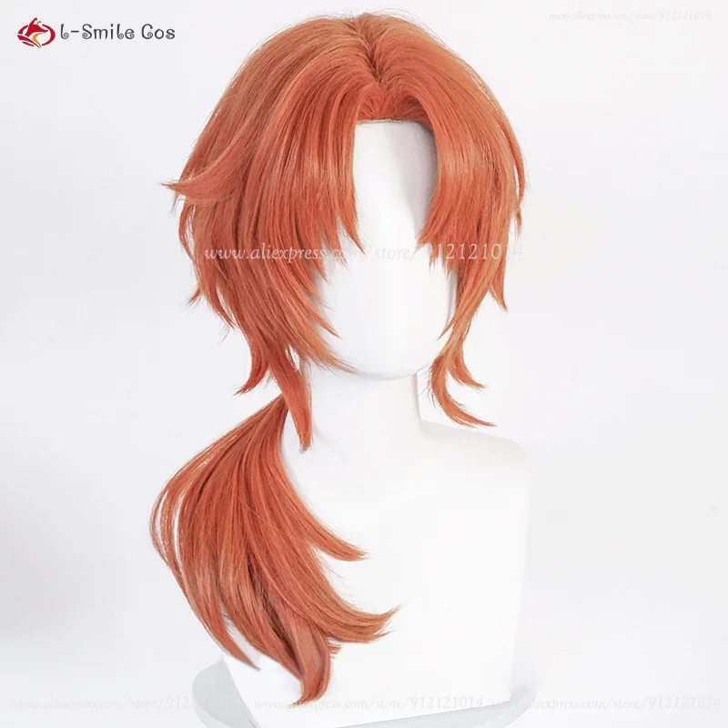 Xiaoxiao Anime Hanako-kun Aoi  - Anime Cosplay Orange Hair ulasan dan harga