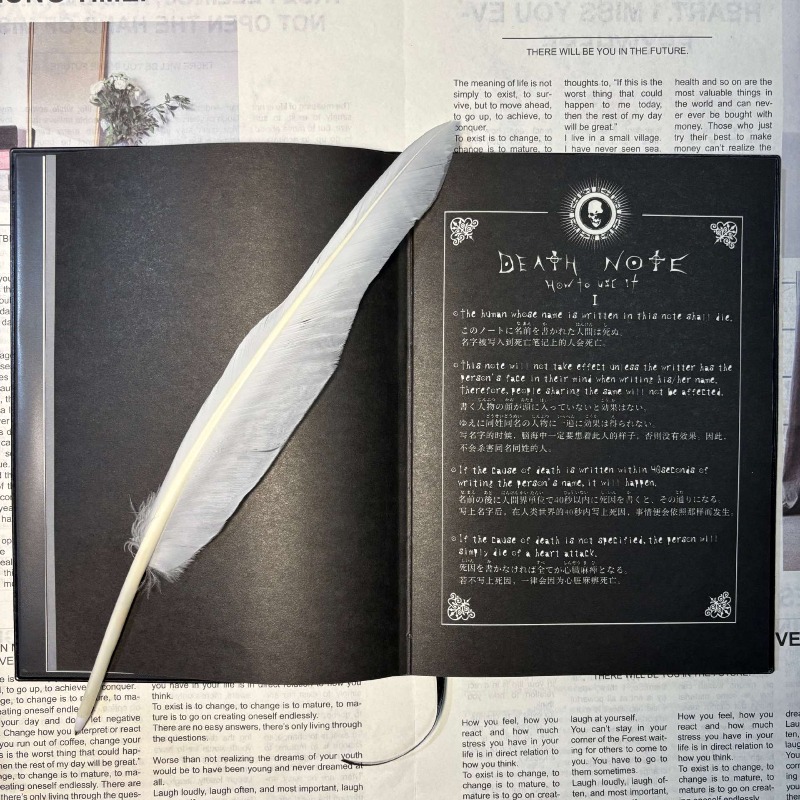 Buku Catatan Death Note Koleks - Death Note Replica ulasan dan harga
