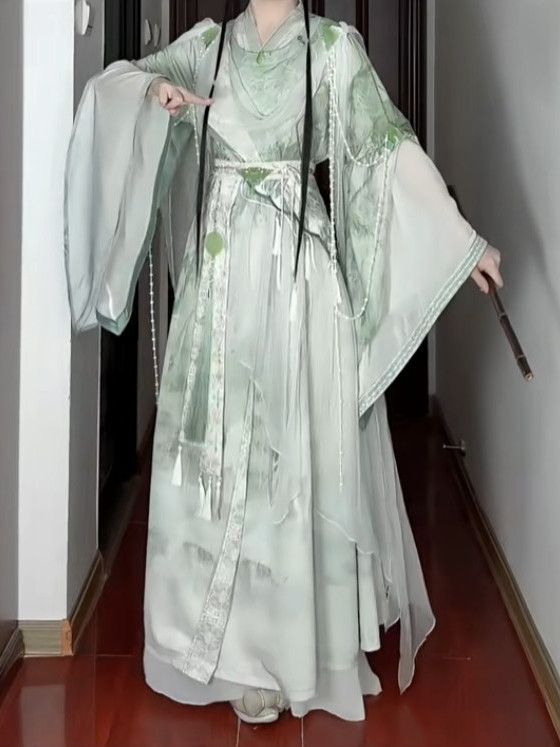 TGCF Gaun Hanfu Tiongkok Kuno  - Anime Cosplay In Chinese ulasan dan harga