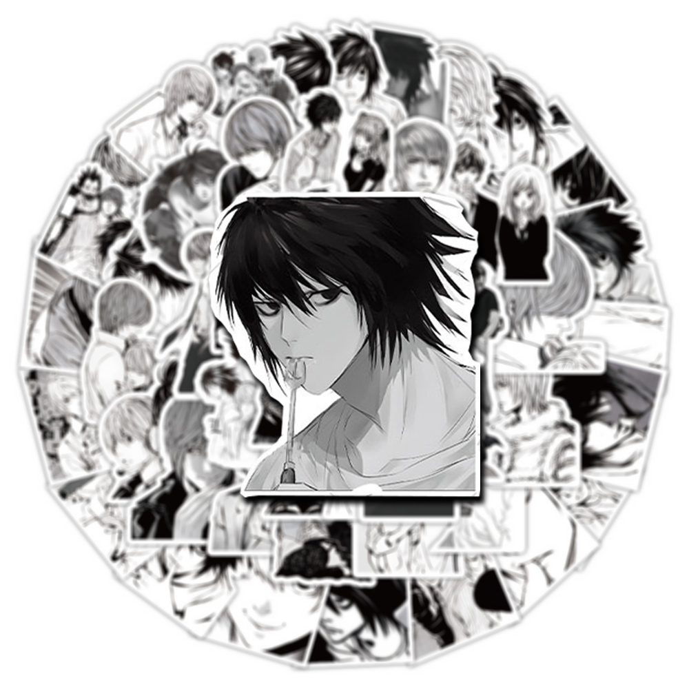 10/30/60 Buah Stiker Kartun An - Death Note Replica ulasan dan harga