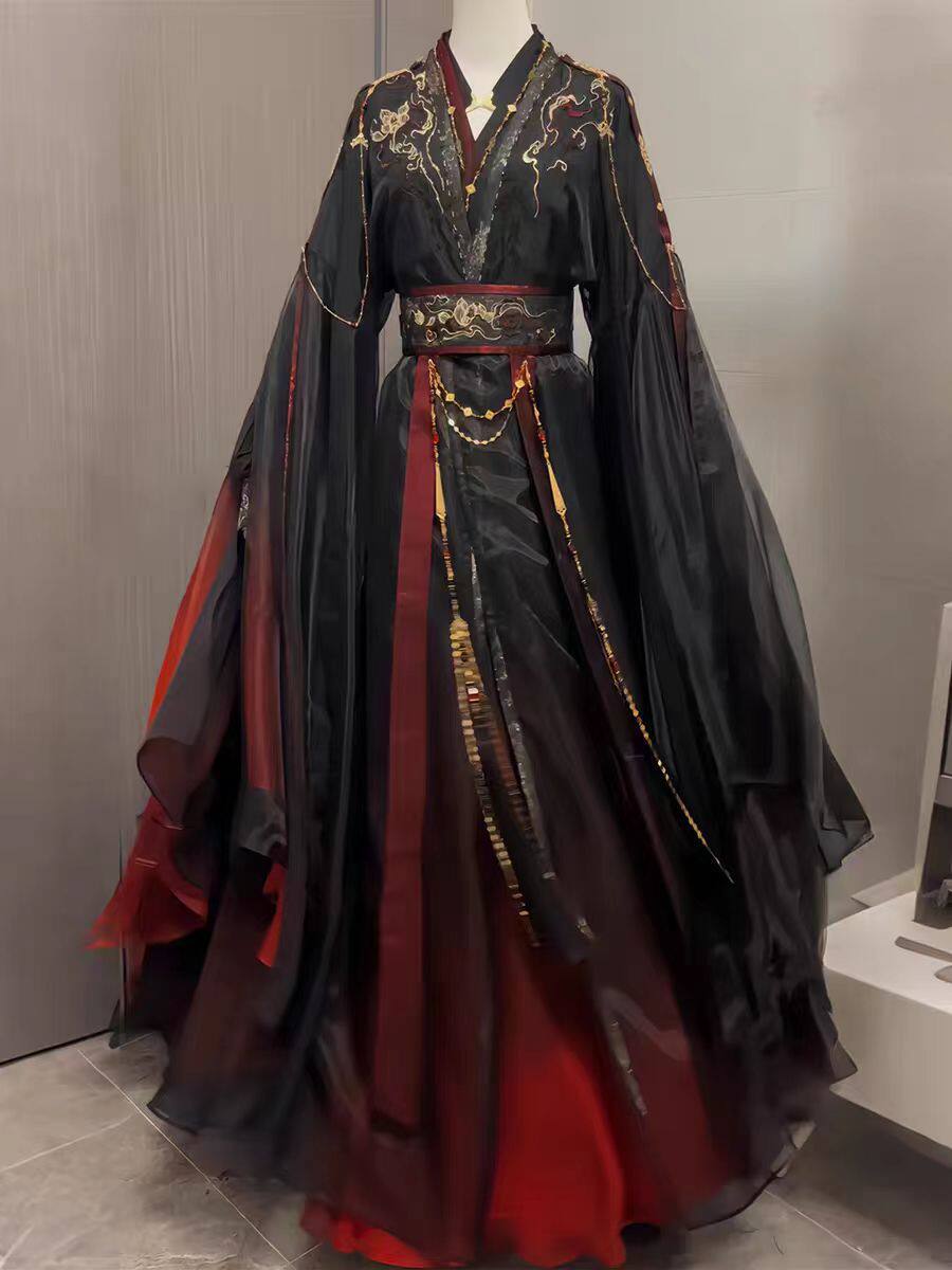 Setelan Jubah Xianxia Cina Kun - Anime Cosplay In Chinese ulasan dan harga