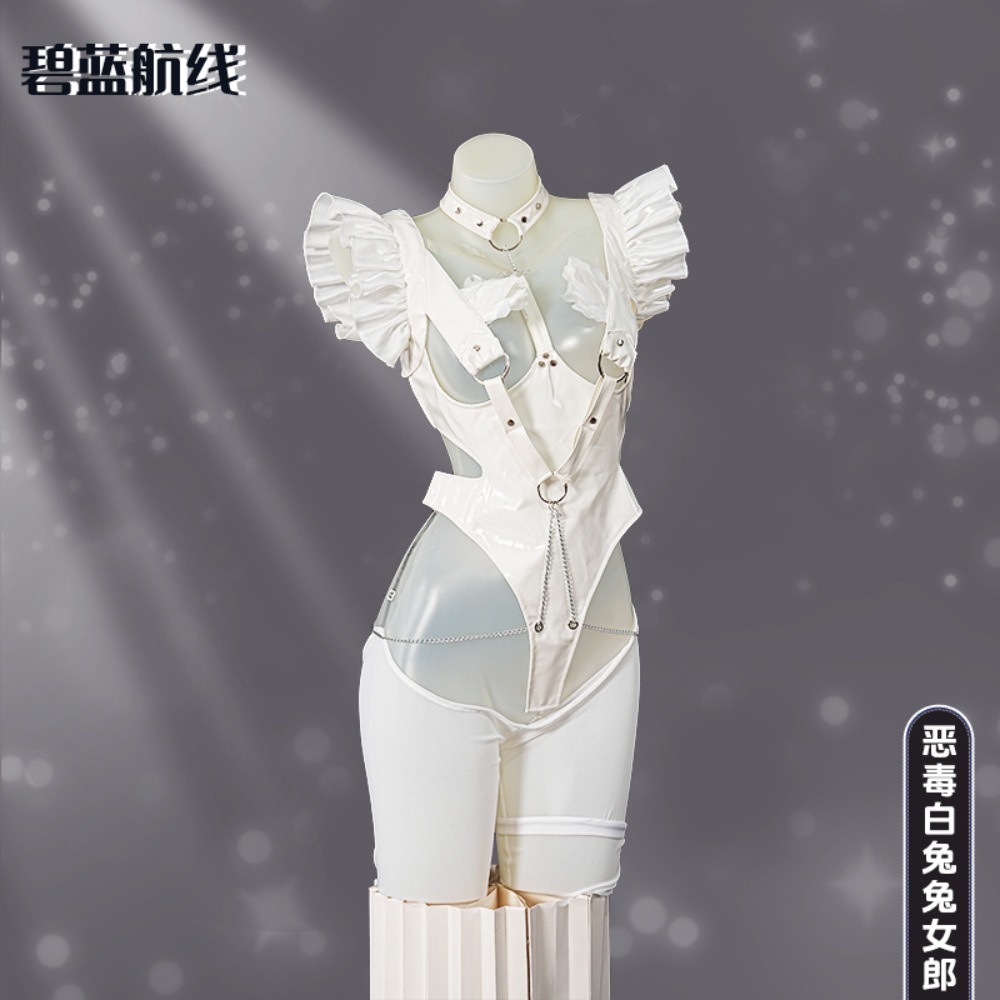 Azur Lane Le Malin Kostum Cosp - Cosplay Anime Bunny Girl ulasan dan harga