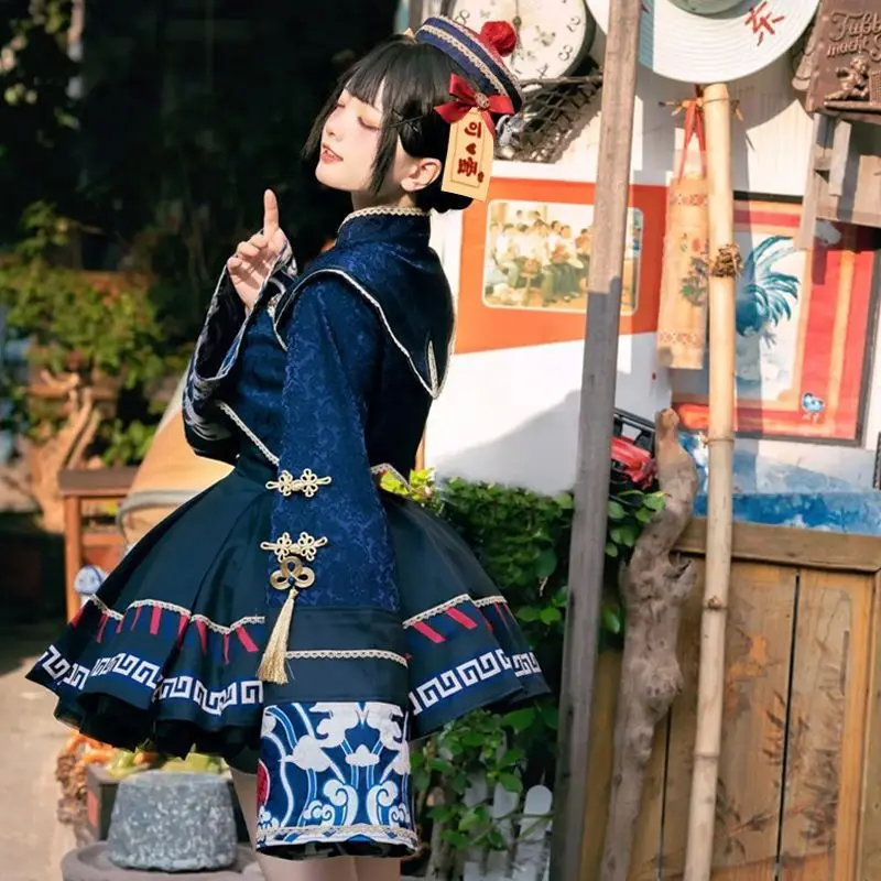 Gaun Manis Gaya Tiongkok Lolit - Anime Cosplay In Chinese ulasan dan harga