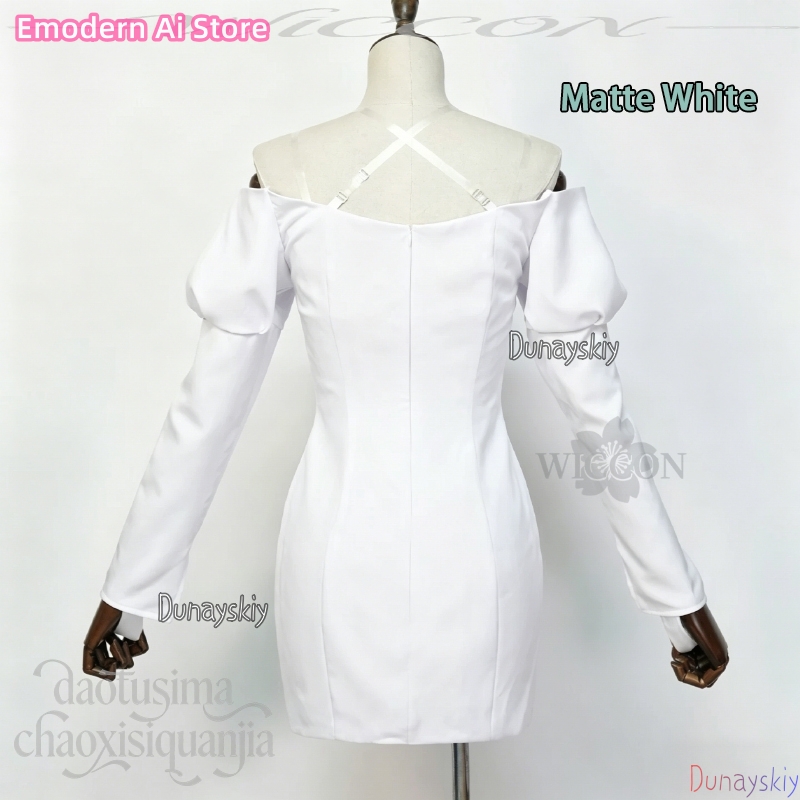 Gaun Malam Off-Shoulder Fashio - Anime Cosplay Cafe ulasan dan harga