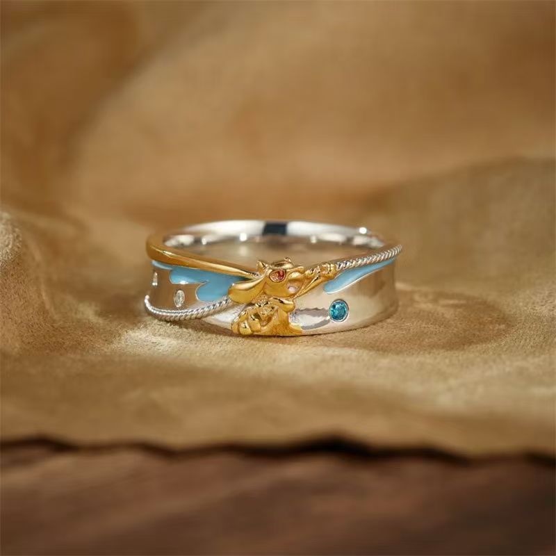 Cincin Pasangan Pokémon Riolu  - Anime Cosplay For Couples ulasan dan harga