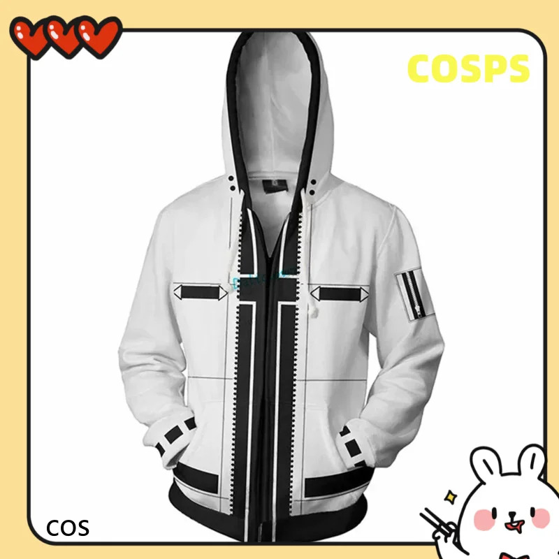 NO5 Kaus Hoodie Permainan Anim - Anime Cosplay For Couples ulasan dan harga