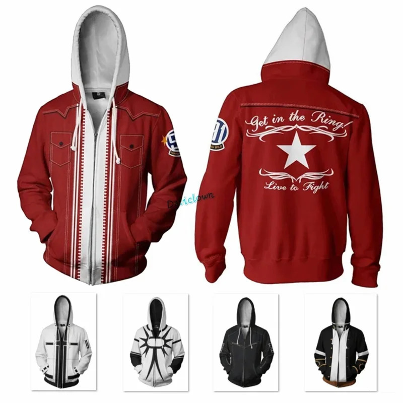 NO5 Kaus Hoodie Permainan Anim - Anime Cosplay For Couples ulasan dan harga