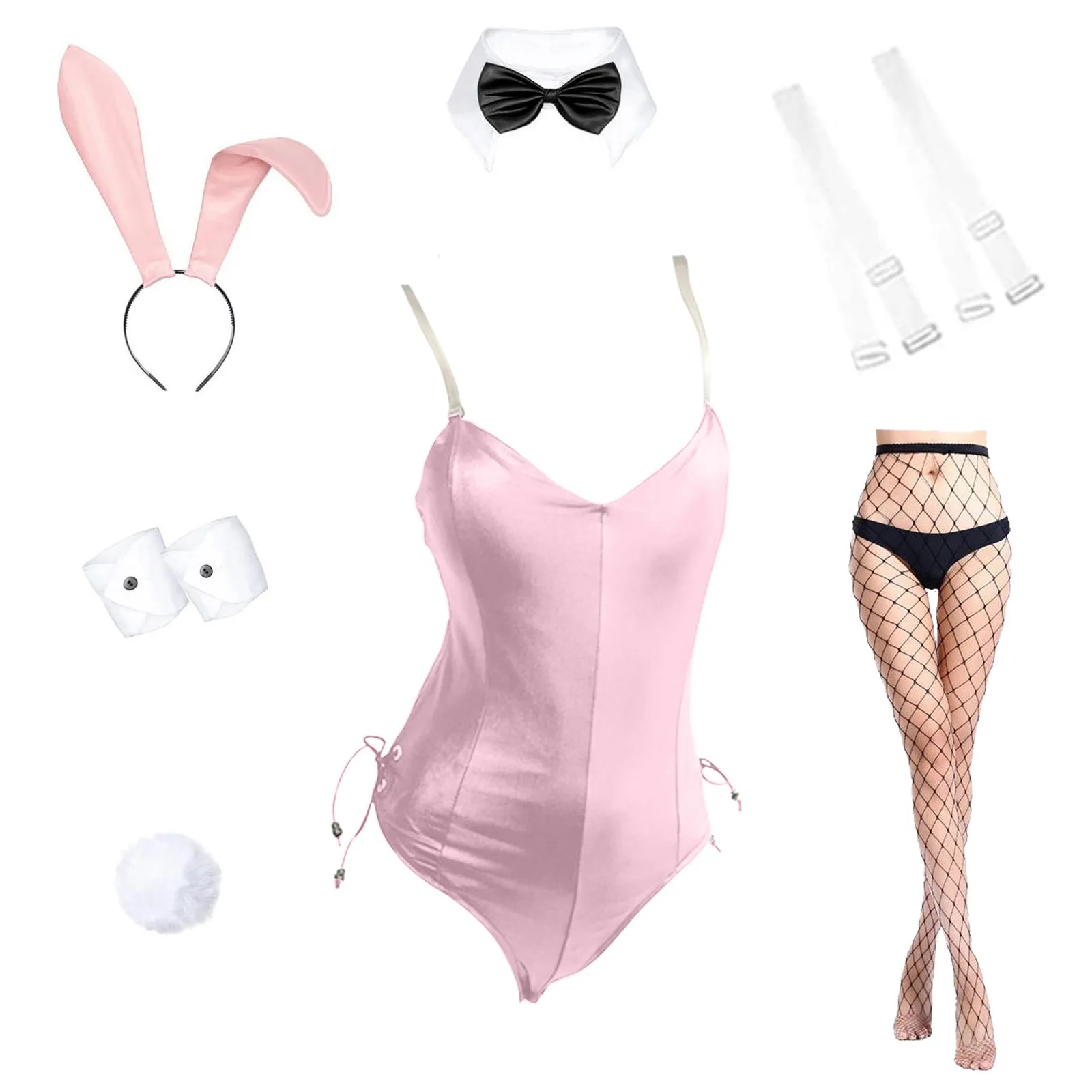 Setelan Anak Perempuan Kelinci - Cosplay Anime Bunny Girl ulasan dan harga