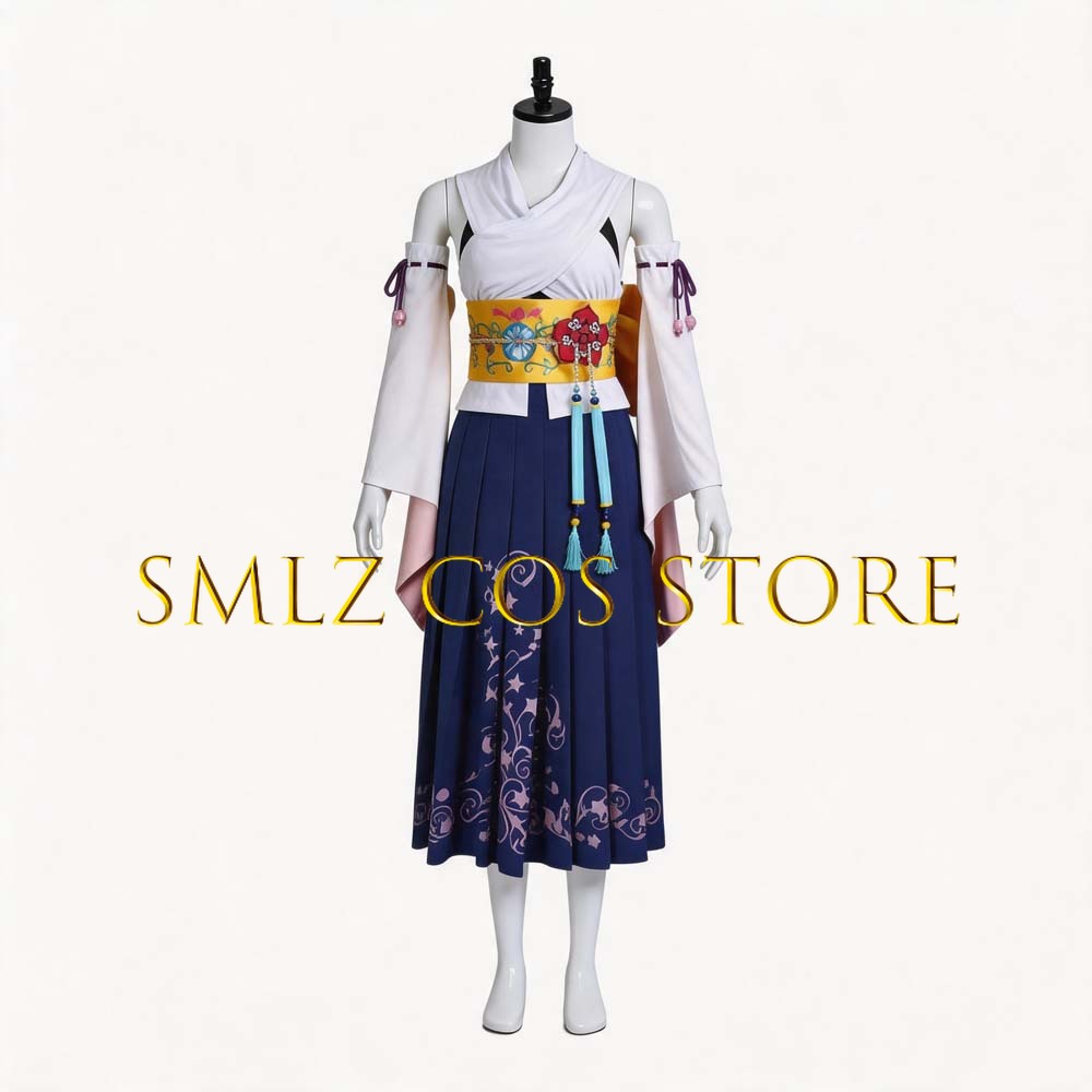 Smlz FFX Yuna Cosplay Anime FF - Cosplay Anime Women ulasan dan harga