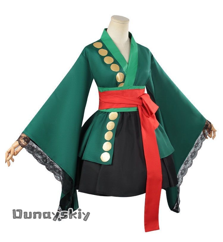 Kostum Cosplay Anime Roronoa Z - Anime Zoro Cosplay Female ulasan dan harga
