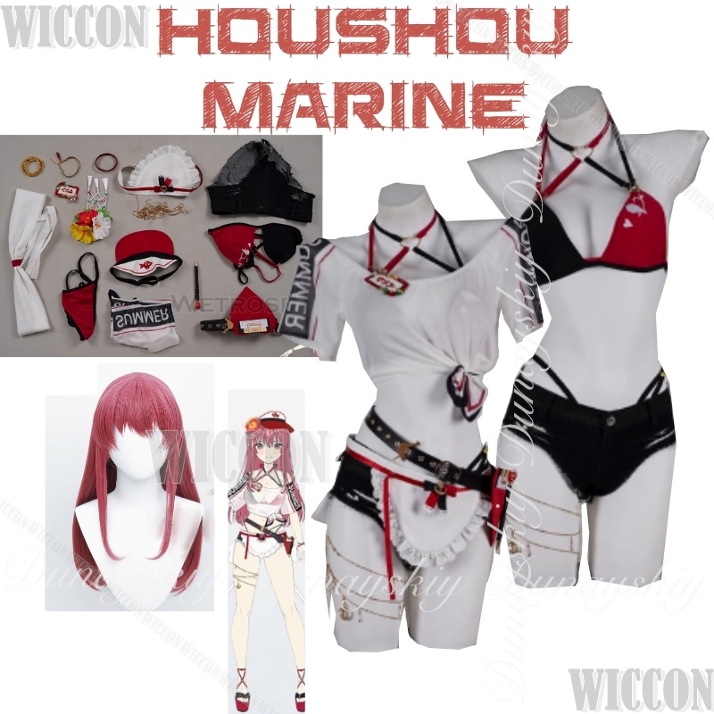 Hololive Gamer Jangkar Virtual - Anime Cosplay Marin ulasan dan harga