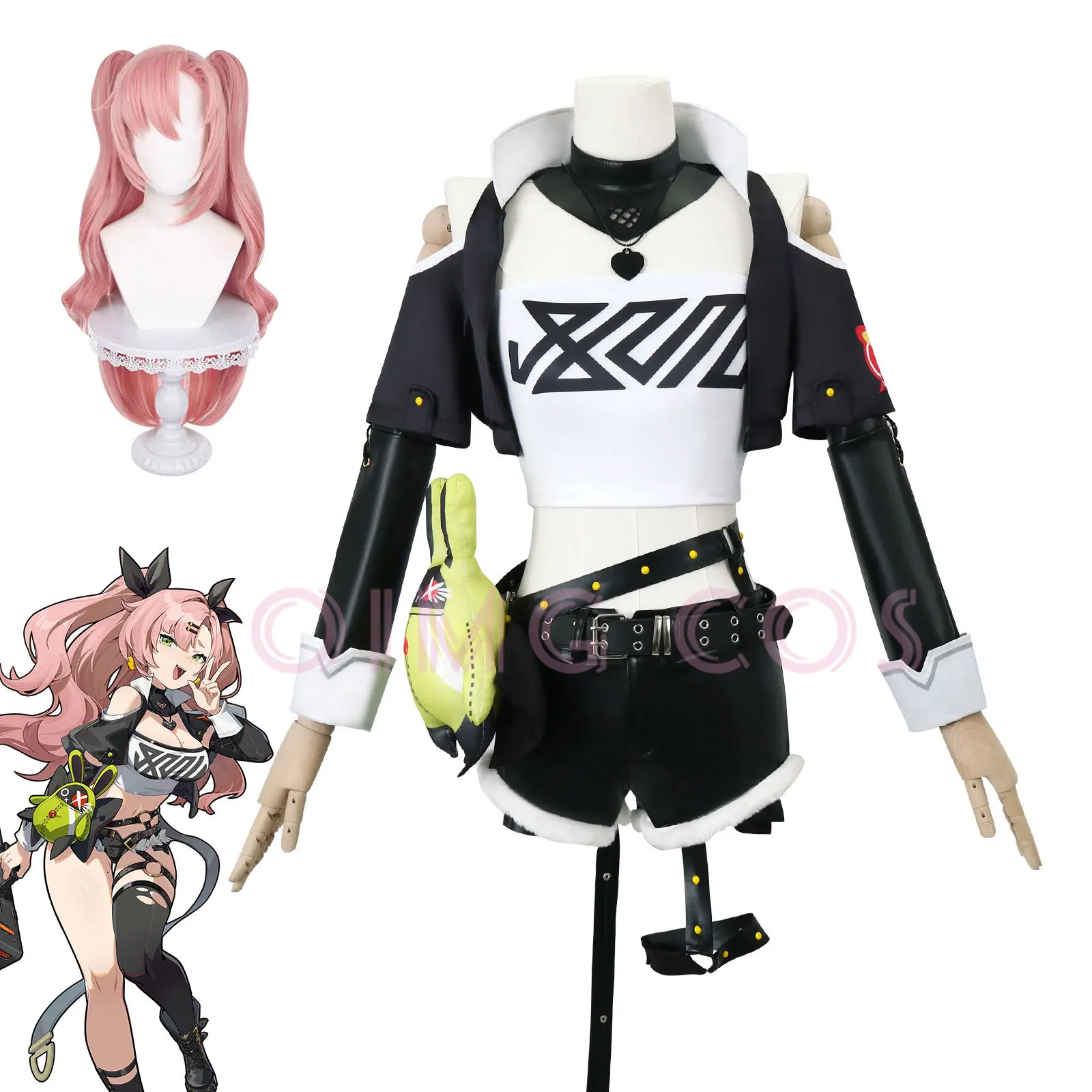 Nicole Demara Zenless Zone Zer - Cosplay Anime Women ulasan dan harga