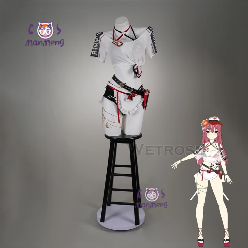 Kostum Cosplay Anime Hololive  - Anime Cosplay Marin ulasan dan harga