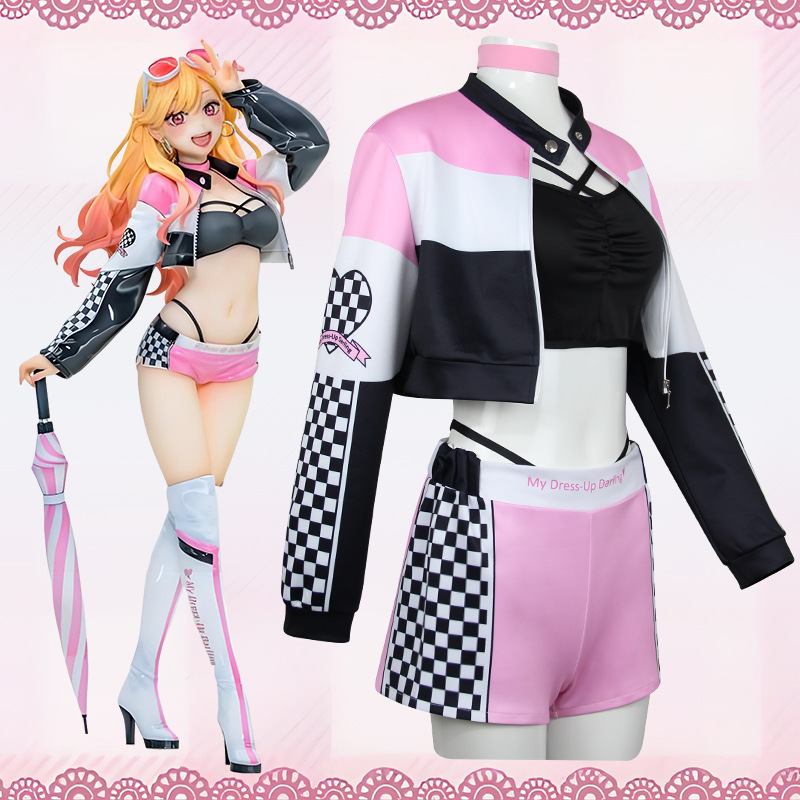 Kostum Cosplay Anime Marin Kit - Anime Cosplay Marin ulasan dan harga