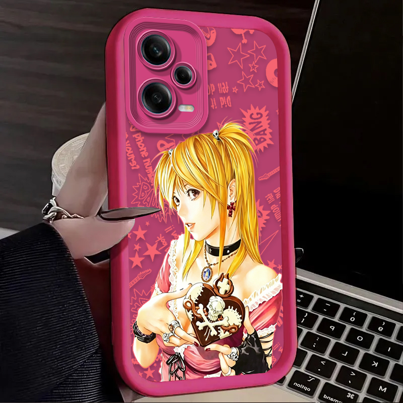 Casing Renda Grafiti Merah Mud - Death Note Replica ulasan dan harga