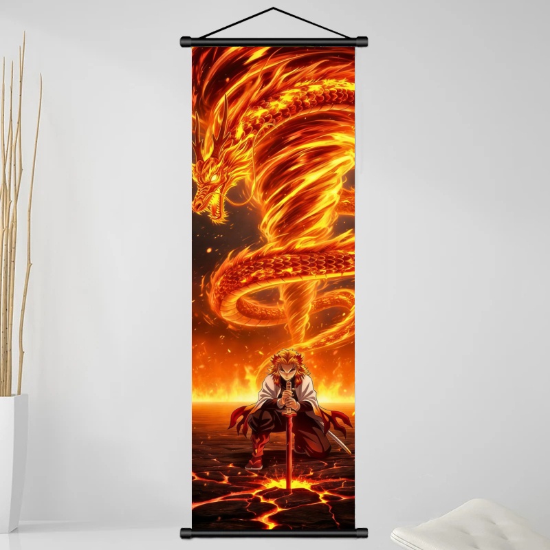 Demon Slayer Kyojuro Rengoku H - Anime Cosplay Props ulasan dan harga