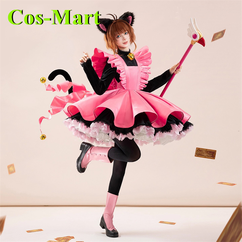 Cos-Mart Anime Cardcaptor Saku - Anime Cosplay Pink ulasan dan harga