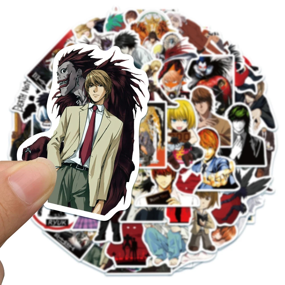 10/30/50 Buah Stiker Kartun De - Death Note Replica ulasan dan harga