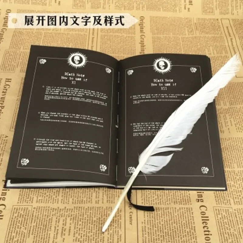 Set Buku Catatan Anime Death N - Death Note Replica ulasan dan harga