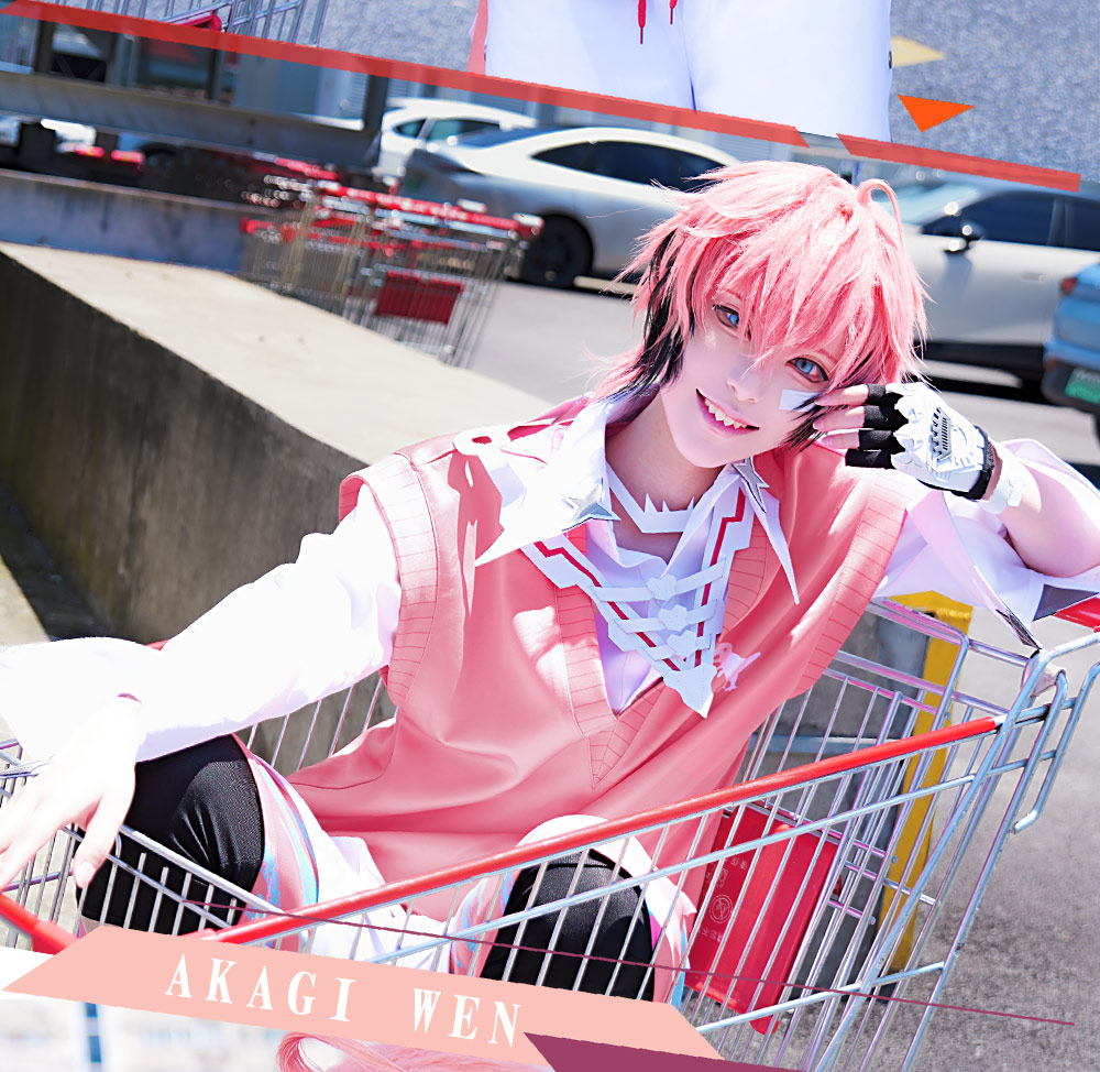 Kostum Cosplay Anime Nijisanji - Anime Cosplay Pink ulasan dan harga