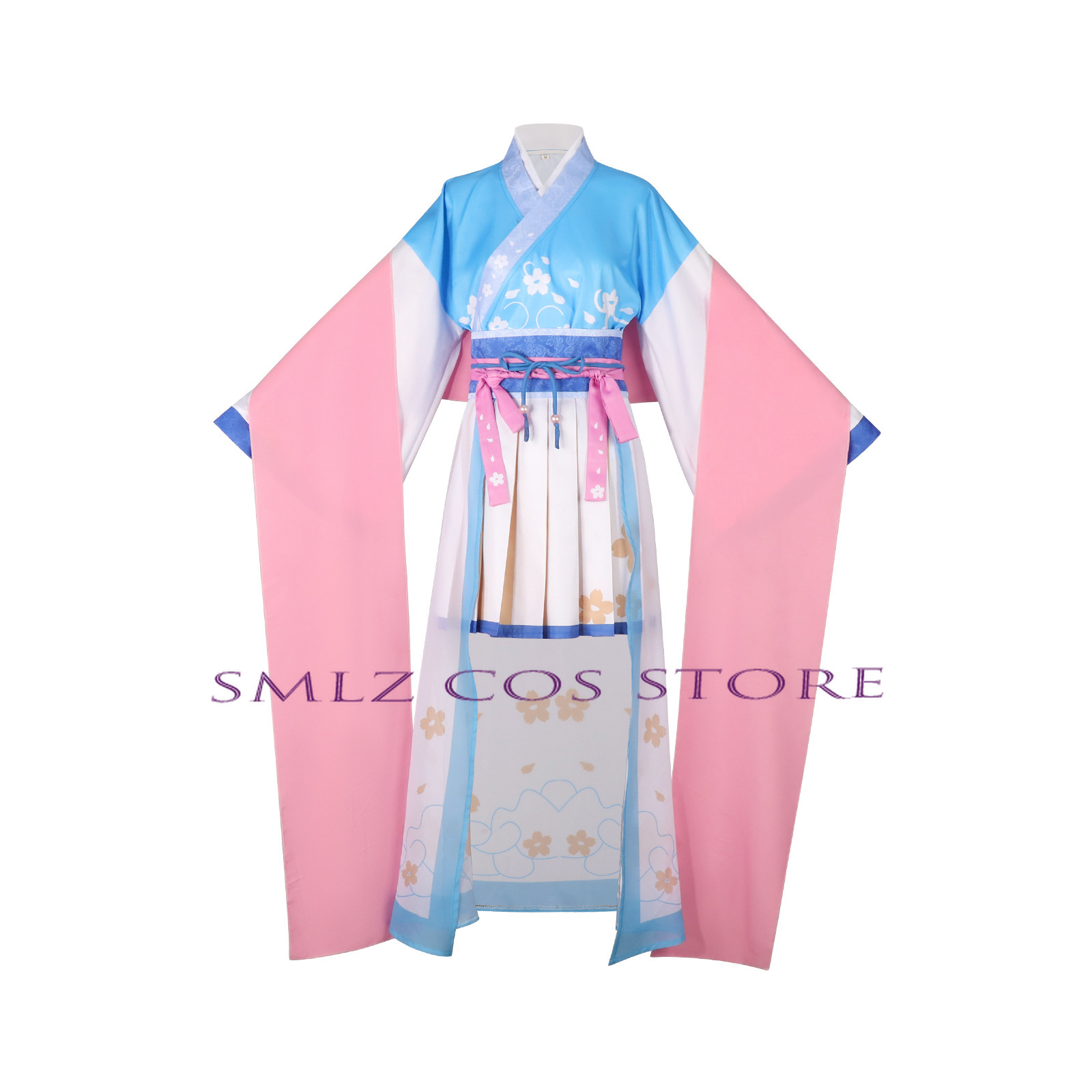 Kostum Cosplay Game Blue Archi - Anime Cosplay Pink ulasan dan harga