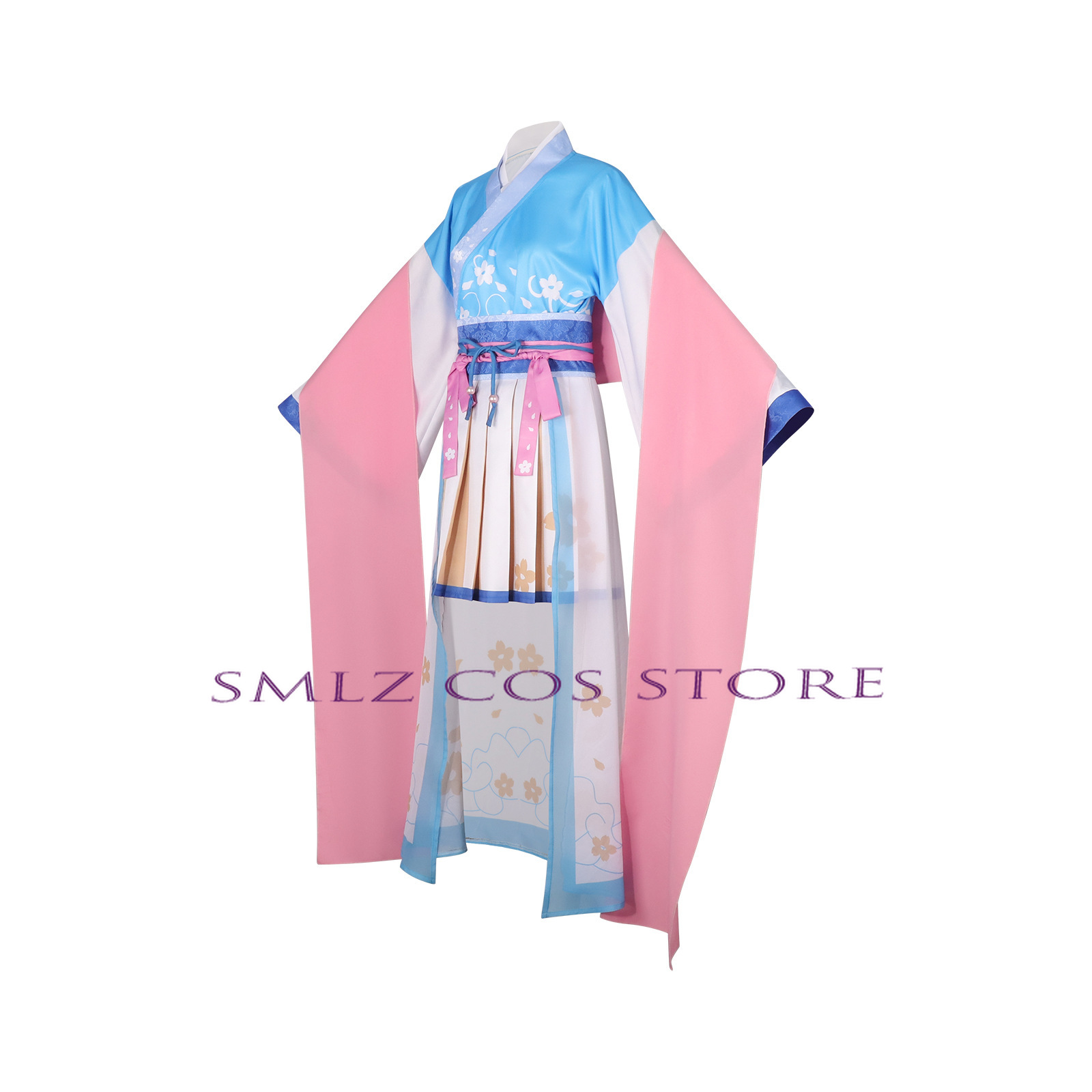 Kostum Cosplay Game Blue Archi - Anime Cosplay Pink ulasan dan harga
