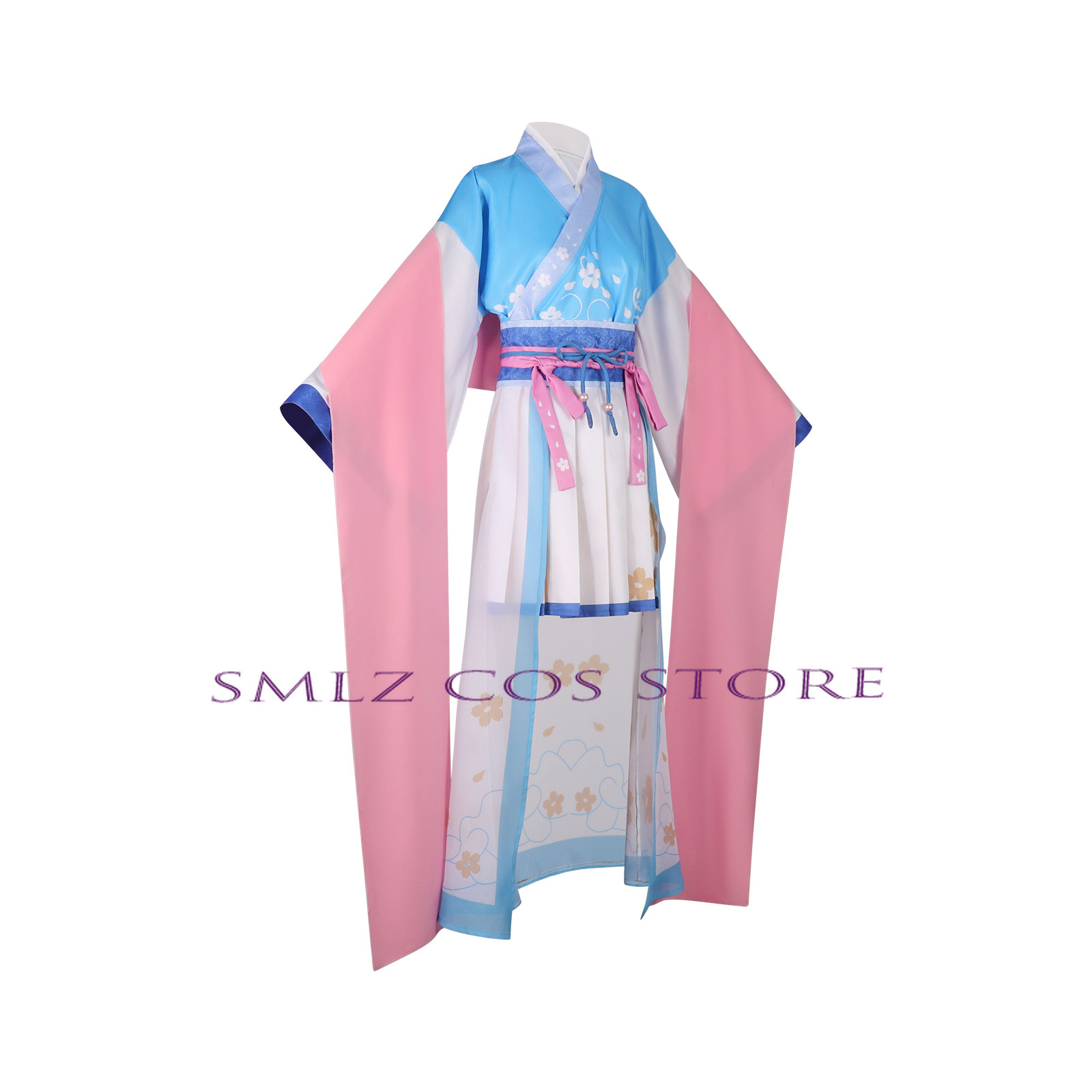 Kostum Cosplay Game Blue Archi - Anime Cosplay Pink ulasan dan harga