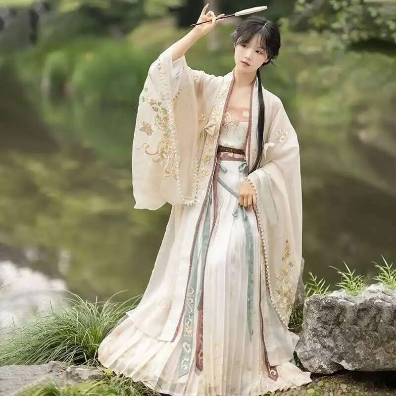 Gaun Hanfu Wanita Tionghoa Kun - Anime Cosplay In Chinese ulasan dan harga