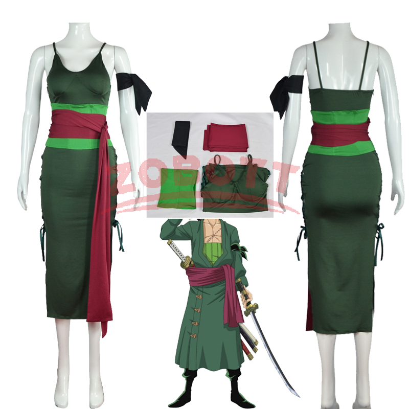 Kostum Cosplay Anime Roronoa Z - Anime Zoro Cosplay Female ulasan dan harga