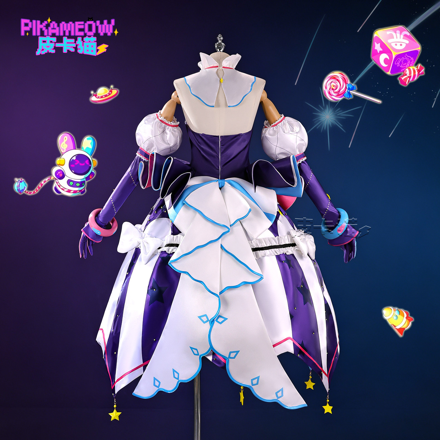 Kostum Cosplay Project SEKAI W - Anime Cosplay Pink ulasan dan harga