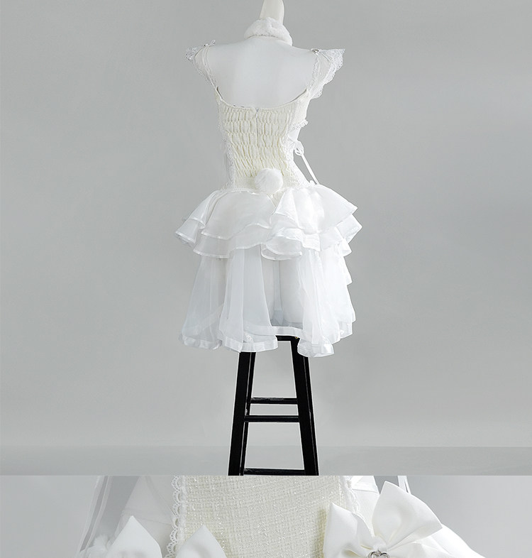 Kostum Cosplay Kelinci Tulle T - Cosplay Anime Bunny Girl ulasan dan harga